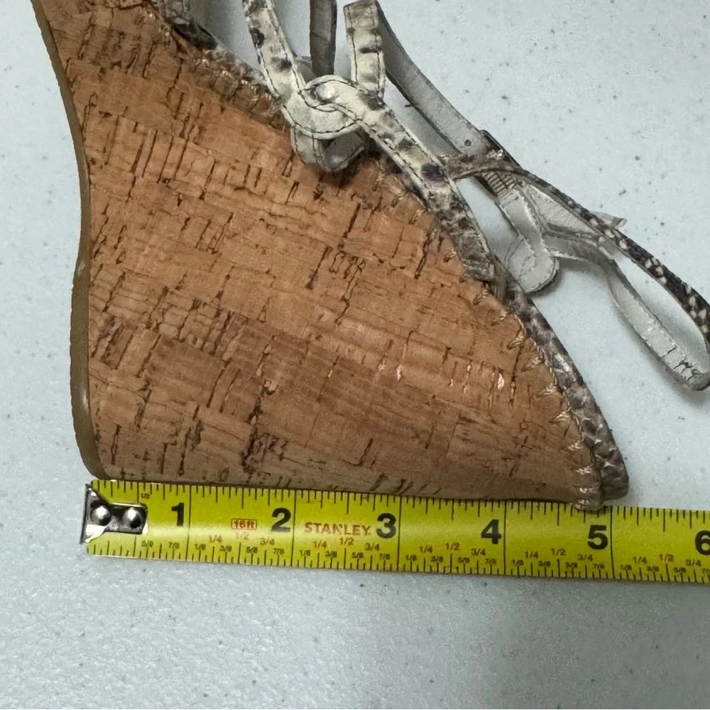 Stuart Weitzman Acrobat Roccia Serpent Wedge 8.5